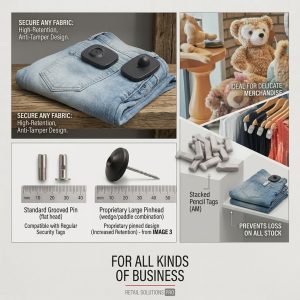 Anti-Theft Pins for Alarm Tags Price in Bangladesh | Wholesale EAS Pins