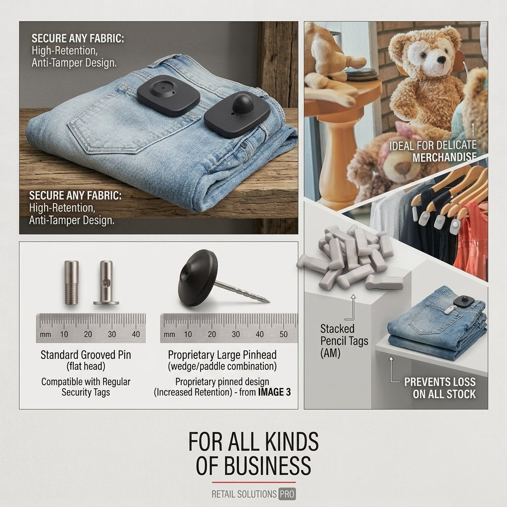 Anti-Theft Pins for Alarm Tags Price in Bangladesh | Wholesale EAS Pins
